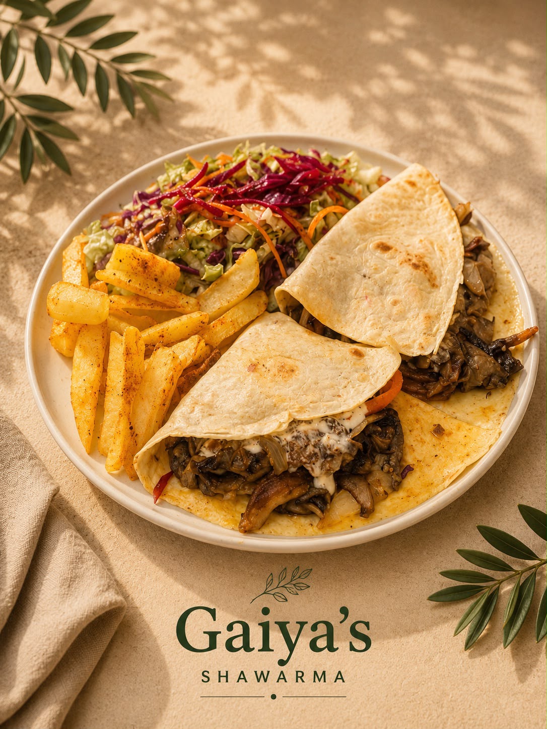 Vegan Shawarma Meal