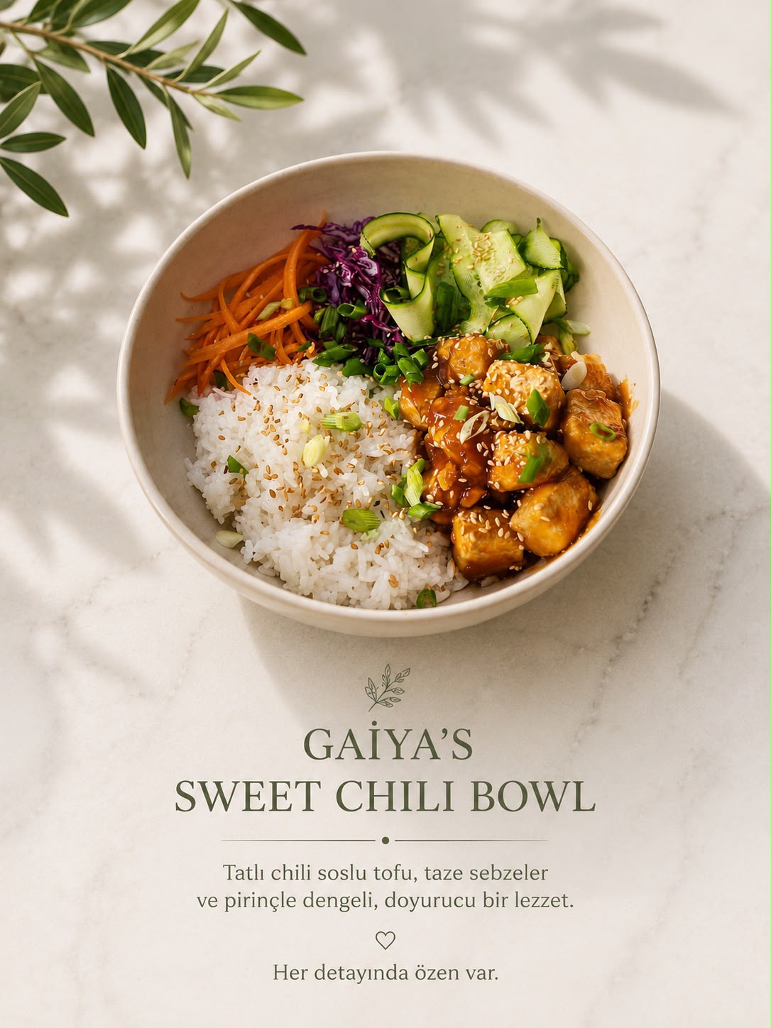 Sweet Chili Tofu Bowl