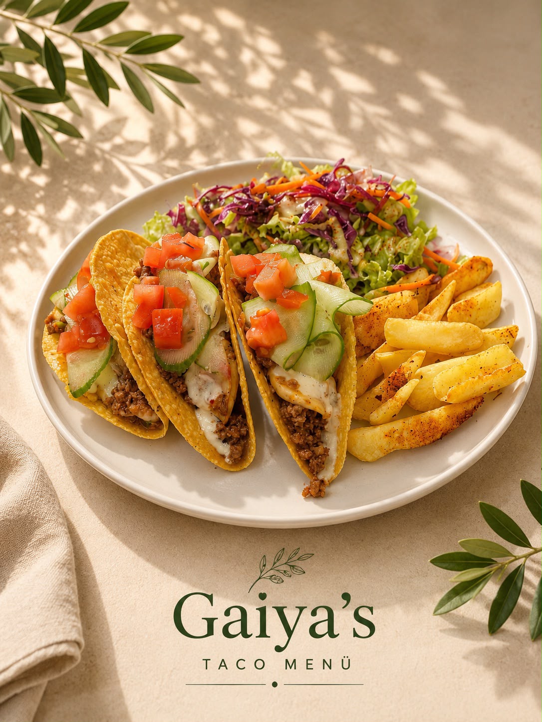 Gluten-free Vegan Taco Meal
